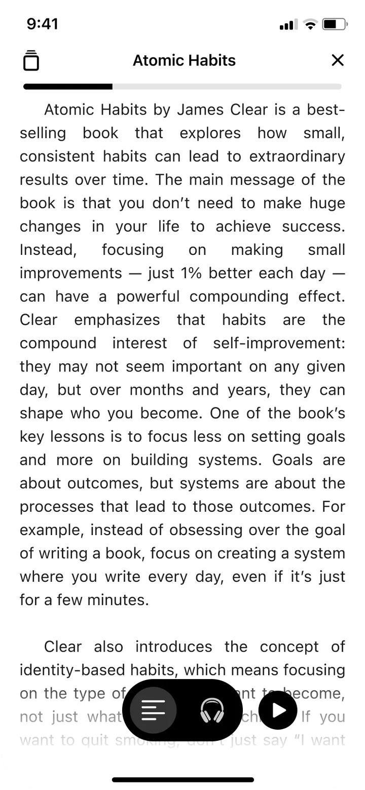 Wiser: reading Atomic Habits